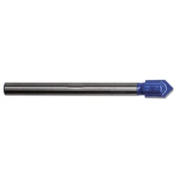 Century Drill & Tool 5/16 in. X 2-3/4 in. L Carbide Tipped Glass and Tile Bit 3-Flat Shank 1 pc