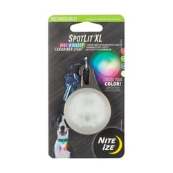 Nite Ize SpotLit Polypropylene Multicolored Carabiner