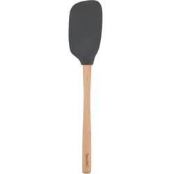 Tovolo Flex-Core Charcoal Silicone/Wood Spoonula