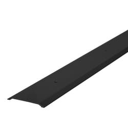 M-D BUILDING PRODUCTS 0.13 in. H X 1.75 in. W X 36 in. L Aluminum Flat Top Threshold Black