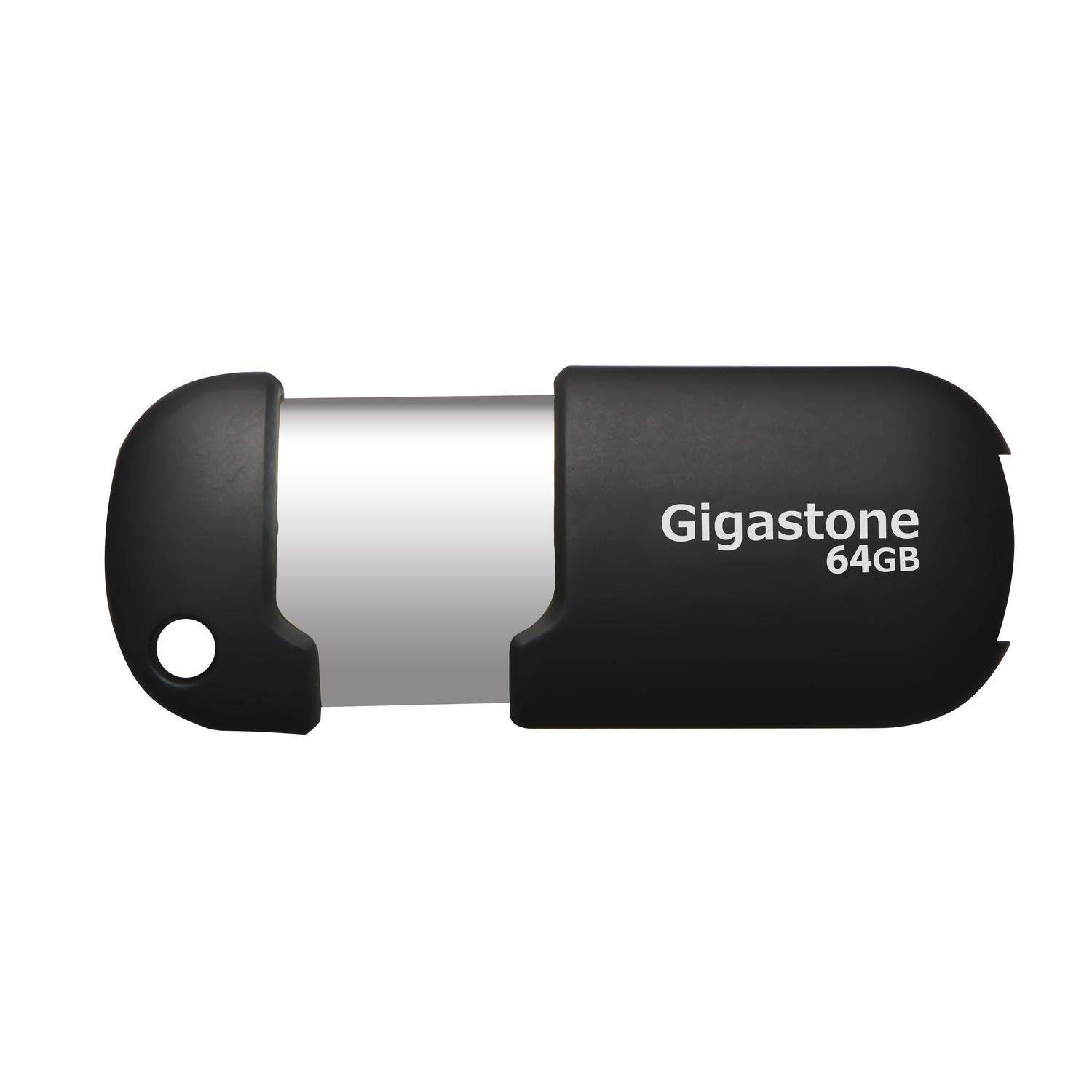 Gigastone 64 GB USB Flash Drive 1 pk Mfr# GS-Z64GCNBL-R
