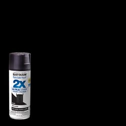 Rust-Oleum Painter's Touch 2X Ultra Cover Semi-Gloss Black Paint+Primer Spray Paint 12 oz