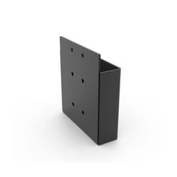 Toja Grid Knect Black Steel Mounting Bracket 6 in. L