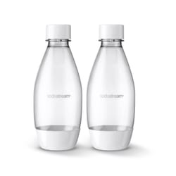 SodaStream White 0.5 L Carbonator Bottle 2 pk