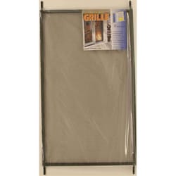 Prime-Line 48 in. L Oil Rubbed Bronze Bronze Aluminum Screen Door Grille 1 pk