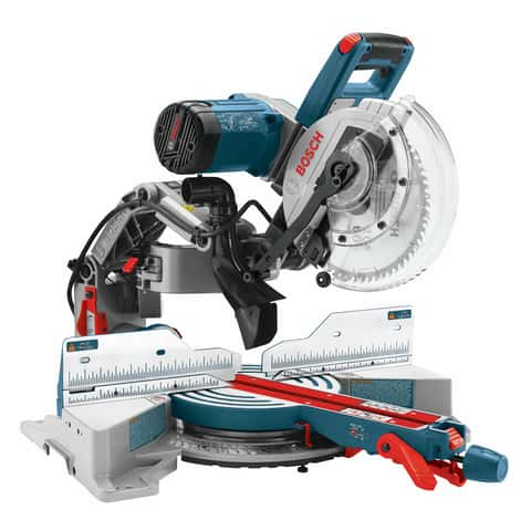 Bosch 15 amps 10 in. Corded Dual-Bevel Glide Miter Saw Tool Only