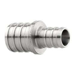 Boshart Industries 3/4 in. PEX X 1/2 in. D PEX Stainless Steel Coupling