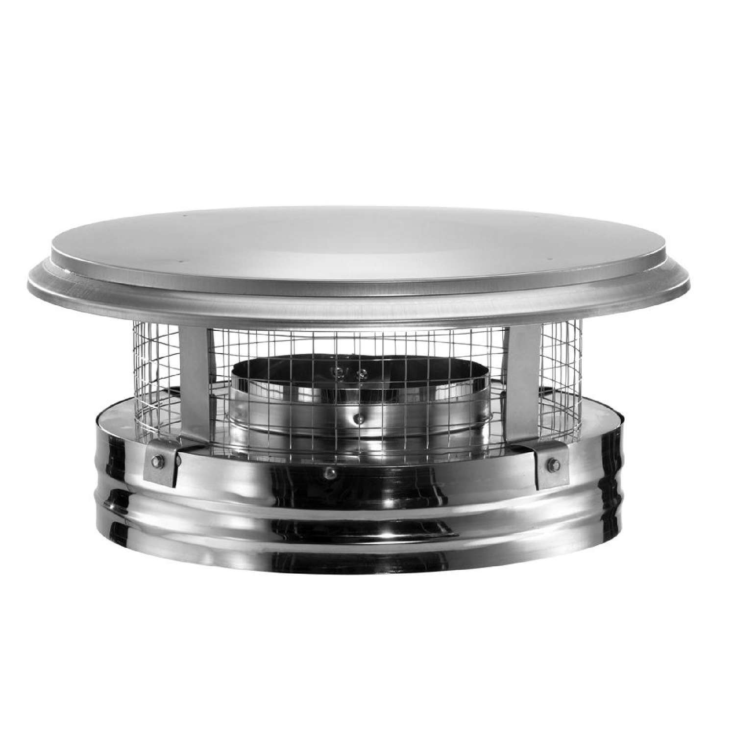 DuraVent DuraPlus 6 in. D Stainless Steel Chimney Cap Ace Hardware