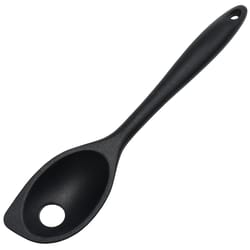 Chef Craft Premium Black Silicone/Steel Mixing Spoon