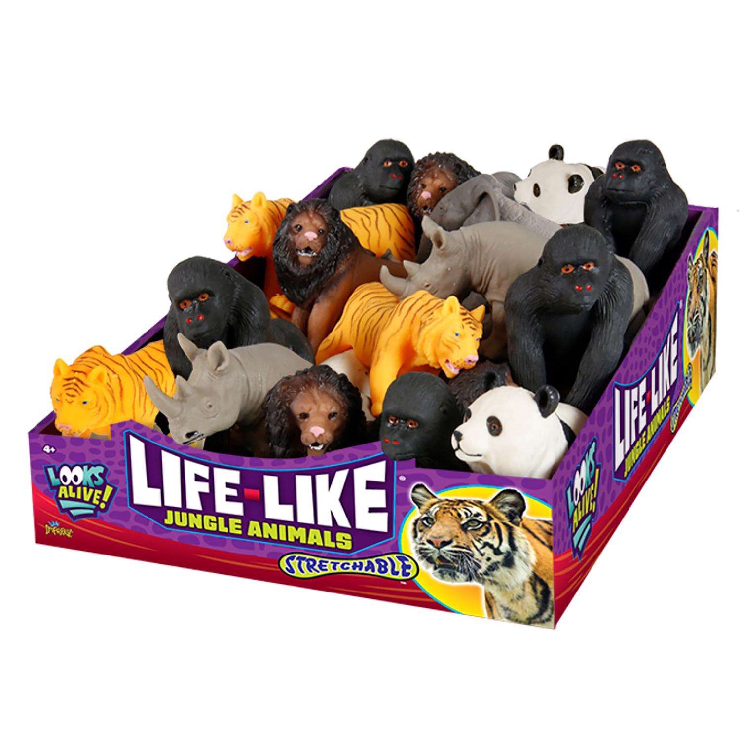 JaRu Life Like Stretchable Jungle Animals Assorted Ace Hardware