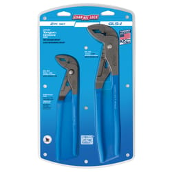 Channellock GripLock 2 pc Steel Pliers Set 9.5 and 12.5 in. L