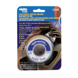 Alpha Fry 4 oz Repair Solder 0.06 in. D Tin/Lead 60/40 1 pc