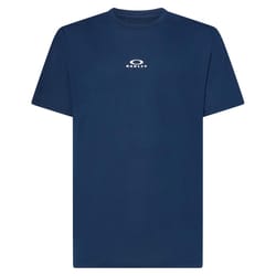 Oakley Bark New M Short Sleeve Men's Crew Neck Navy Tee Shirt