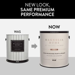 Magnolia Home by Joanna Gaines Matte Tint Base Base 3 Paint and Primer Interior 1 gal