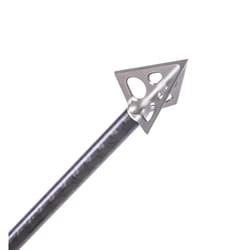 Muzzy One Crossbow Gray Steel Broadheads 5.5 in.