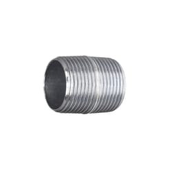 Sigma Engineered Solutions ProConnex 1/2 in. D Zinc-Plated Steel Threaded Nipple For Rigid/IMC 2 pk