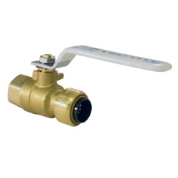 Apollo Tectite 1/2 in. Brass Push Fit Ball Valve Standard Port