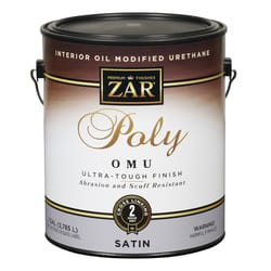 ZAR Ultra Max Satin Clear Water-Based Polyurethane 1 gal