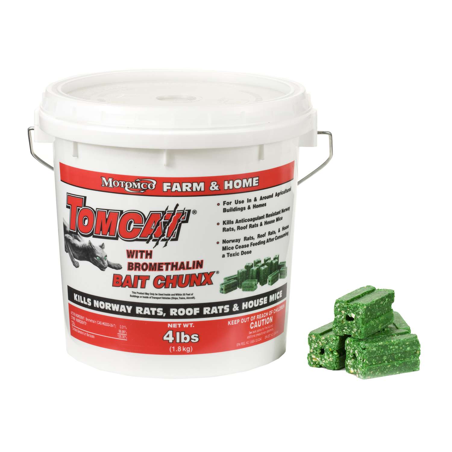 Tomcat Bait Chunx Bait Pellets For Mice and Rats 4 pk - Ace Hardware