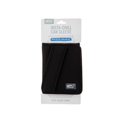 Host 12 oz Black Neoprene Can Holder