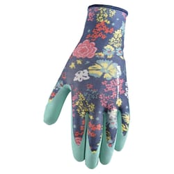 Wells Lamont Women's Indoor/Outdoor Floral Gardening Gloves Multicolor M 2 pk