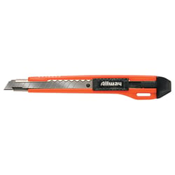 Allway 9 in. Retractable Snap Knife Assorted 1 pk