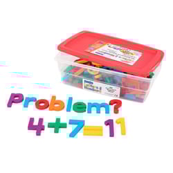 Educational Insights Magnetic Letters and Numbers Multicolored 100 pc