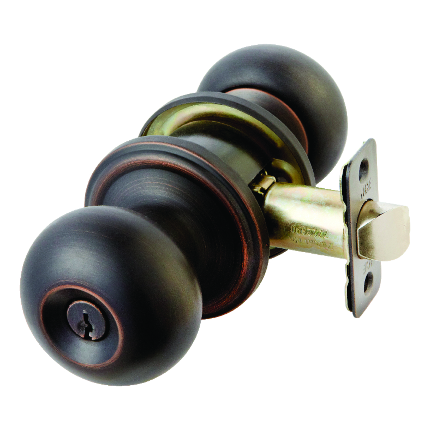 Ace Colonial Oil Rubbed Bronze Entry Lockset 1-3/4 in. - Ace