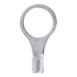 Jandorf 12-10 Ga. Uninsulated Wire Terminal Ring Silver 5 pk