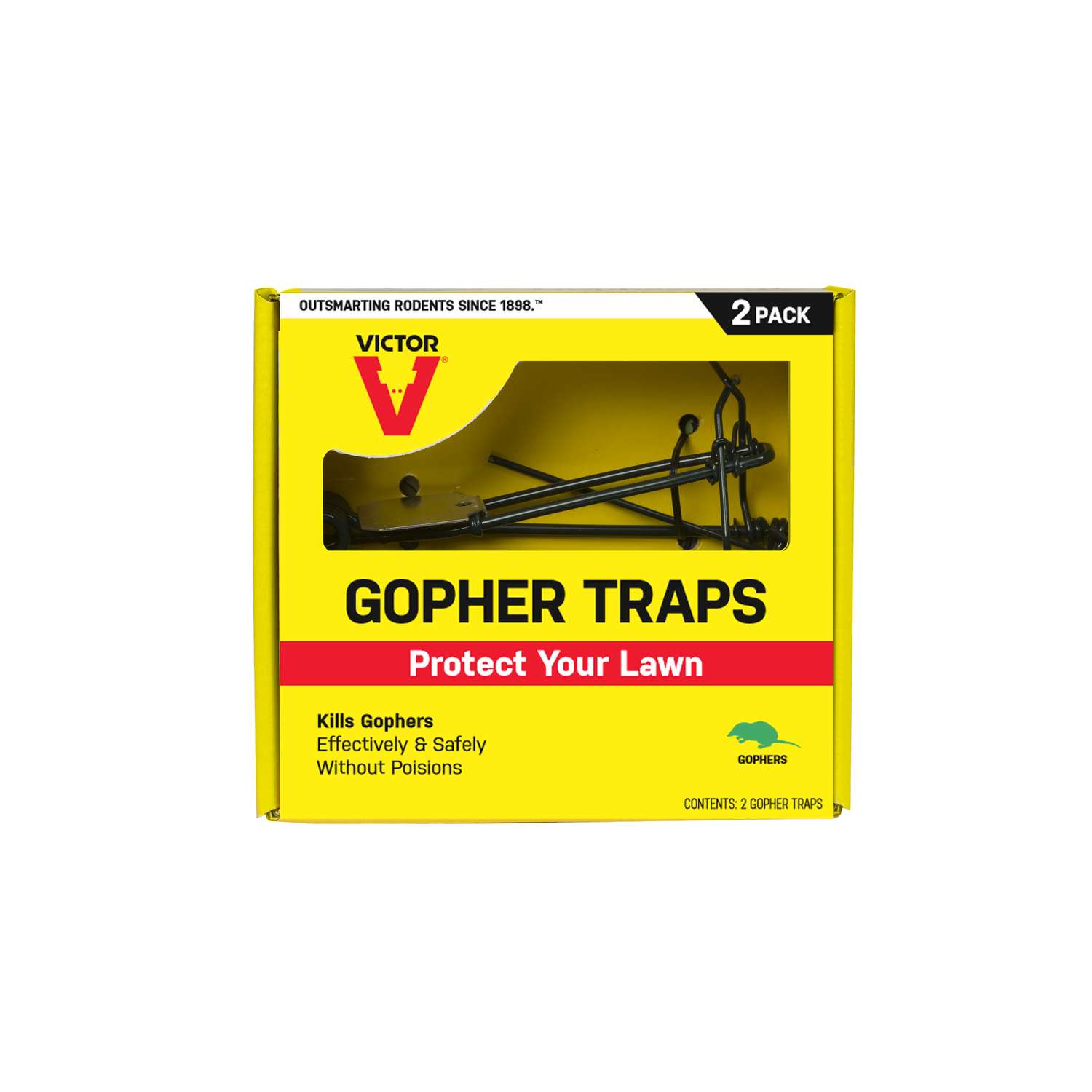 Victor Pincher Animal Trap For Gophers 2 pk Ace Hardware