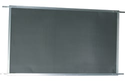 Prime-Line Satin Silver Aluminum Screen Door Grille 1 pc
