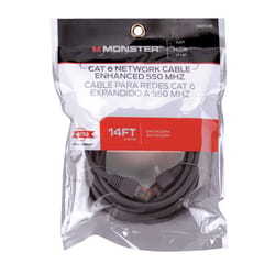 Monster Just Hook It Up 14 ft. L Category 6 Networking Cable