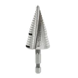 Diablo 1-1/8 in. X 3-1/32 in. L Metal Impact Step Drill Bit Hex Shank 1 pk