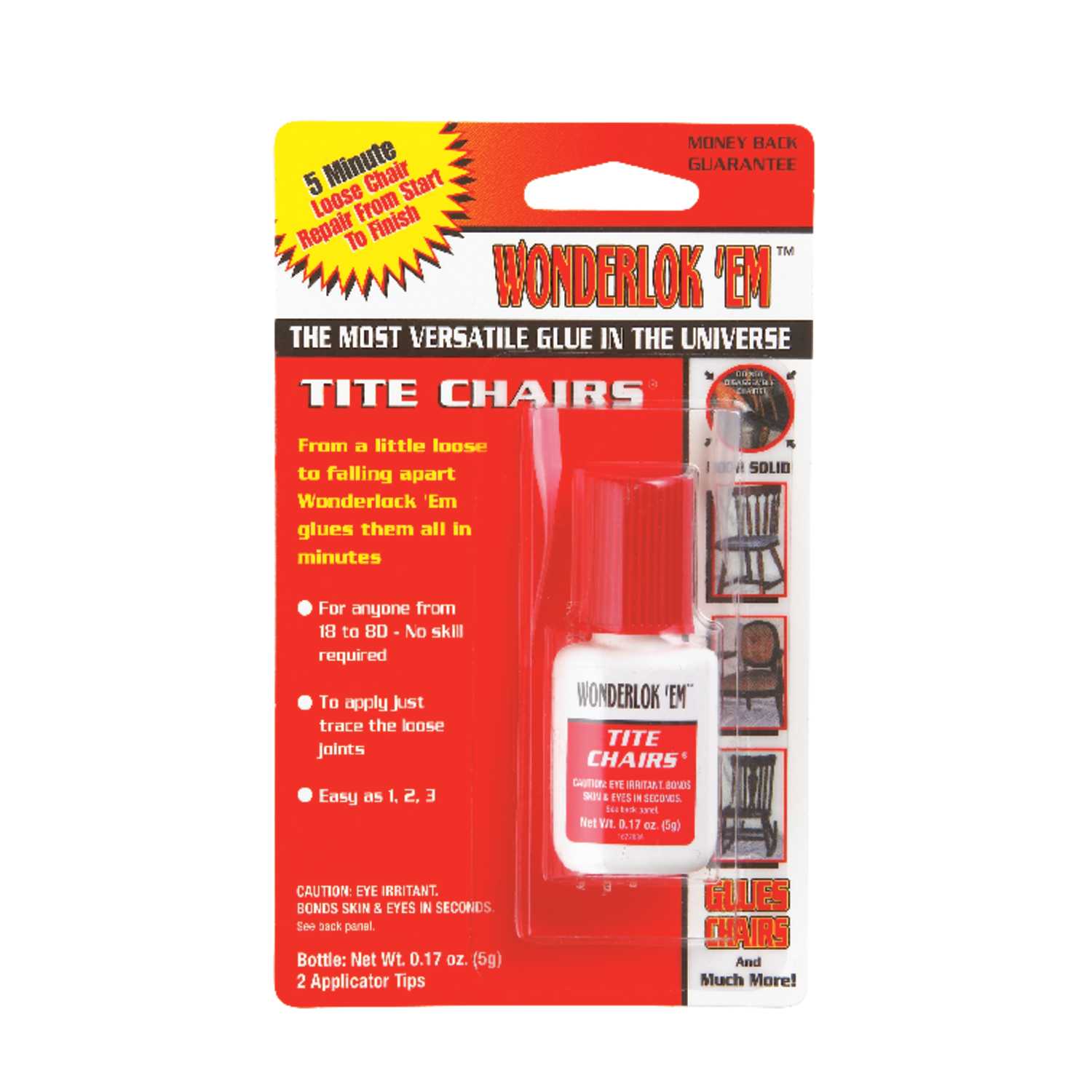 Wonderlok 'Em Super Strength Liquid Glue .17 oz. - Ace Hardware