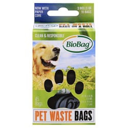BioBag Corn-Based Resin Disposable Pet Waste Bags 45 pk