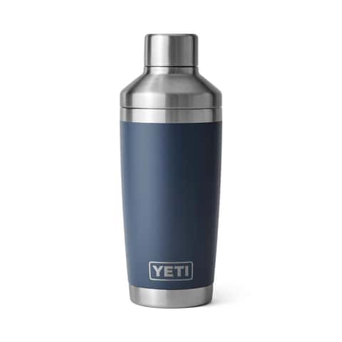 Ice Shaker 26 oz Navy Shaker Bottle