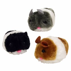 Spot Assorted Plush Jittery Mouse Cat Toy 3 in. 3 pk