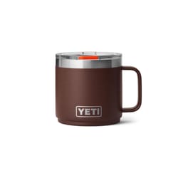 YETI Rambler 14 oz Wetlands Brown BPA Free Mug with MagSlider Lid