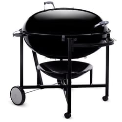 Weber 37 in. Ranch Charcoal Grill Black