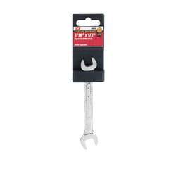 Ace Pro Series 7/16 in. X 1/2 in. SAE Open End Wrench 6.4 in. L 1 pc