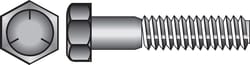 HILLMAN 1/4 in. D X 2-1/4 in. L Heat Treated Zinc Steel Hex Head Cap Screw 100 pk