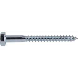 Hillman 1/4 in. X 2-1/2 in. L Hex Zinc-Plated Steel Lag Screw 100 pk