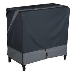 Classic Accessories StormPro Black/Gray Polyester Log Rack Cover