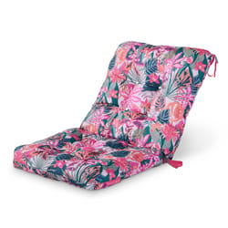 Classic Accessories Vera Bradley Multicolored Polyester Chair Cushion 22.5 in. H X 19 in. W X 21 in.