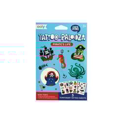 OOLY Tattoo-Palooza Pirate's Life Tattoos Multicolored 3 pc