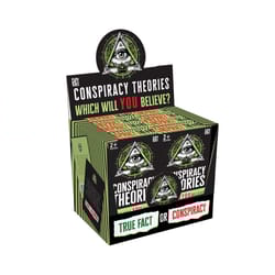 Scobie Conspiracy Theories Card Game Multicolored 52 pc