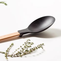 Epicurean Gourmet Black/Natural Nylon/Paper Composite Spoon