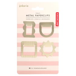 Kikkerland Inkerie Large Bronze Paper Clips 4 pk