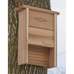 Woodlink 16 in. H X 12 in. W X 4.25 in. L Cedar Bat House