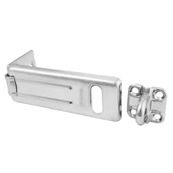 Master Lock Zinc-Plated Hardened Steel 4 in. L Hasp 1 pk